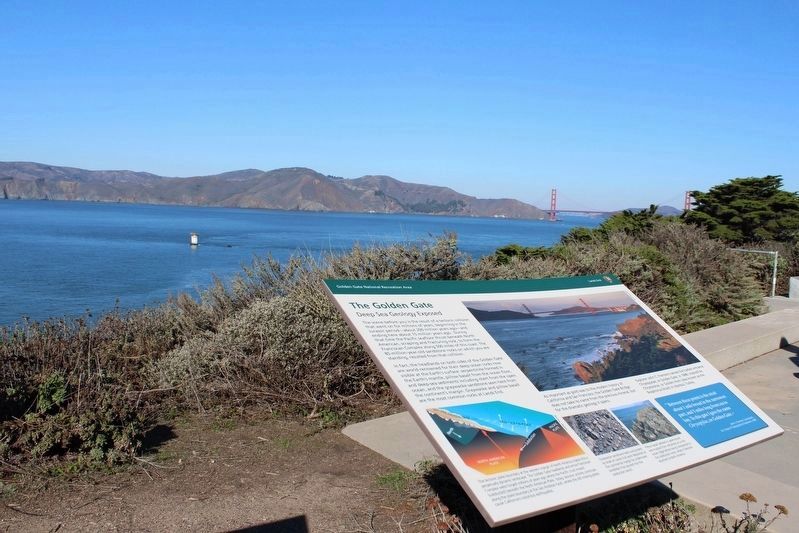 The Golden Gate Marker image, Touch for more information