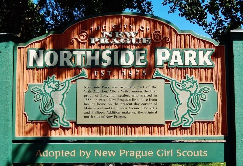 Northside Park Marker image. Click for full size.