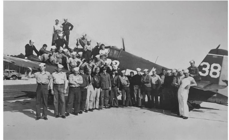 Bunnell Auxiliary Naval Air Station image. Click for full size.