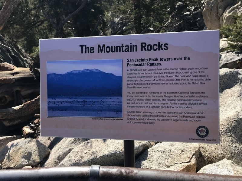 The Mountain Rocks Marker image. Click for full size.
