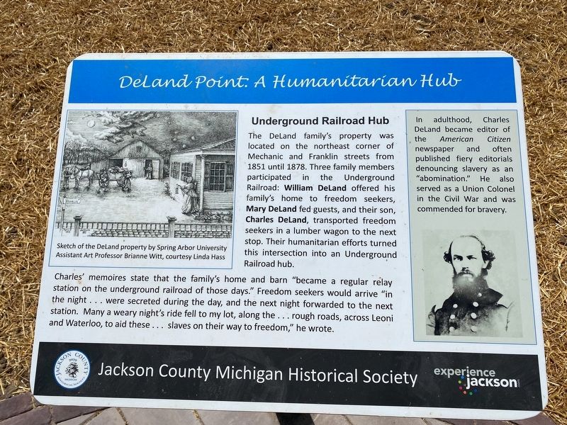 Deland Point: A Humanitarian Hub Marker image. Click for full size.