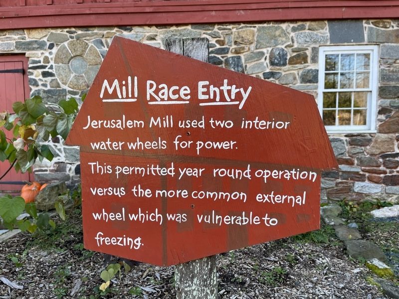 Mill Race Entry Marker image. Click for full size.