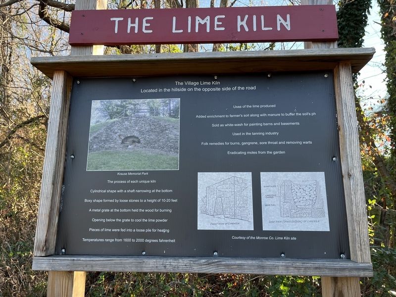 The Lime Kiln Marker image. Click for full size.