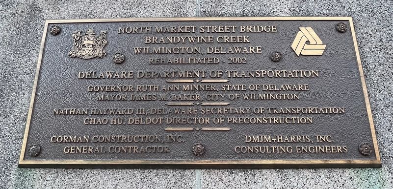 Plaque on display below the marker image. Click for full size.