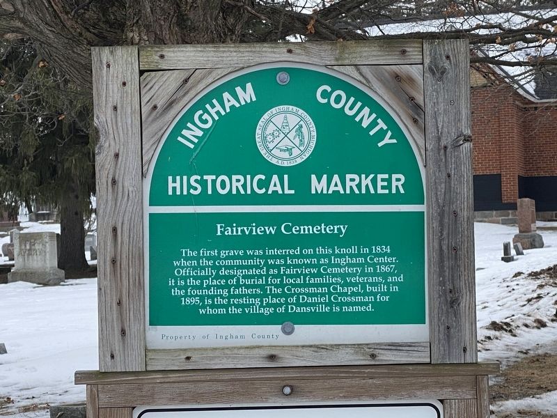 Fairview Cemetery Marker image. Click for full size.