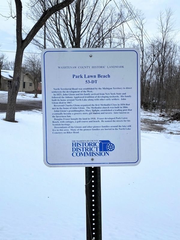 Park Lawn Beach Marker image. Click for full size.