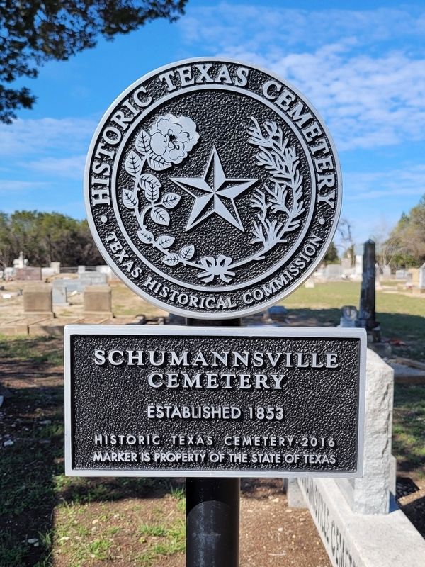 2nd Schumannsville Cemetery Marker image. Click for full size.