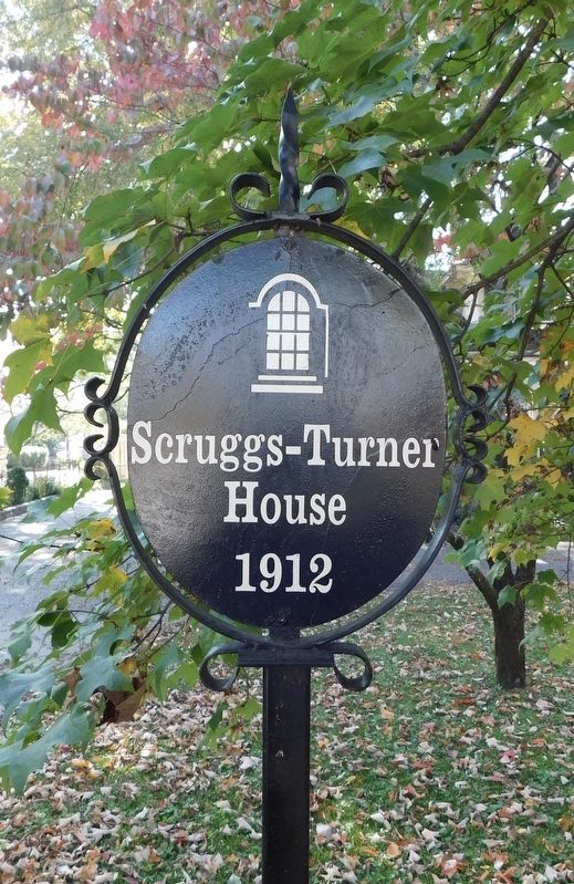 Scruggs-Turner House Marker image. Click for full size.