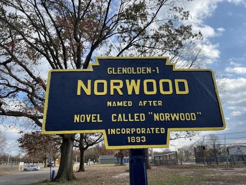 Norwood Marker image. Click for full size.