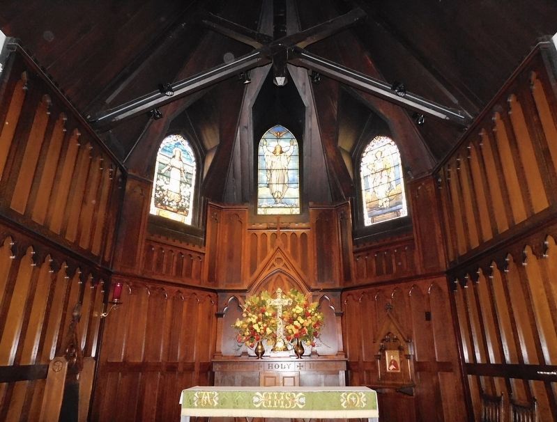 St. Paul's Episcopal Church Interior image. Click for full size.