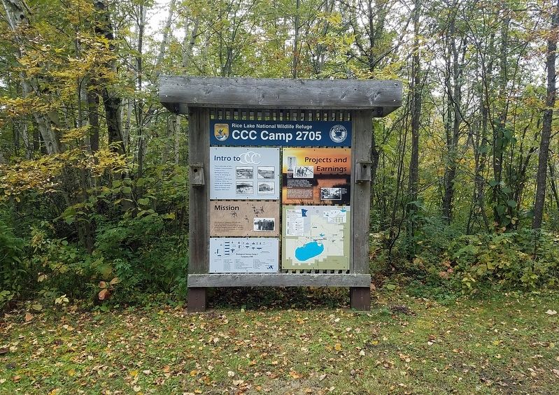 CCC Camp 2705 Marker image. Click for full size.