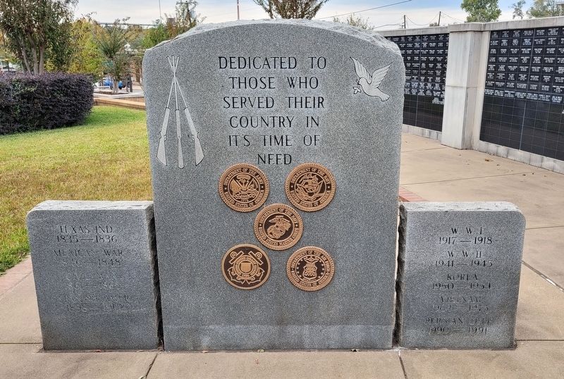 Nacogdoches County Veterans Memorial image. Click for full size.