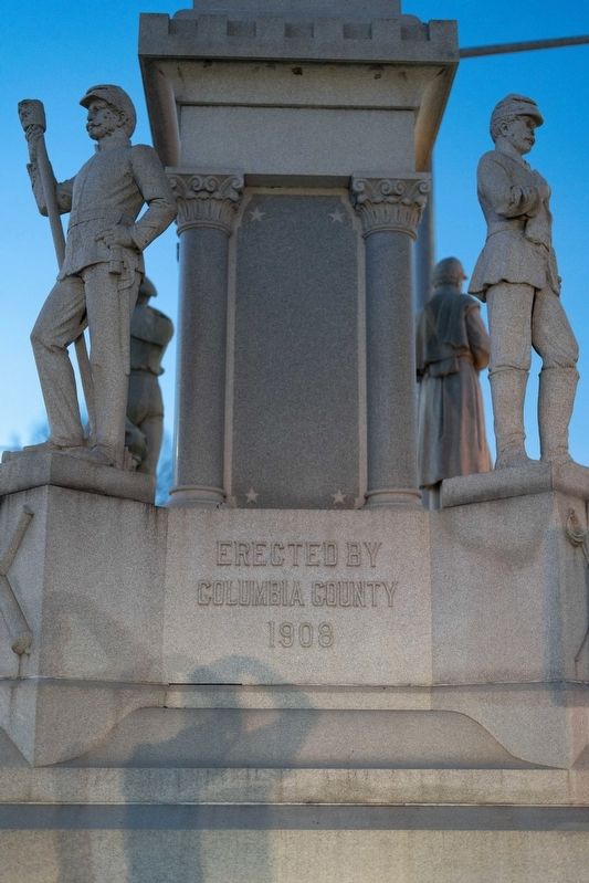 Columbia County Civil War Memorial image. Click for full size.