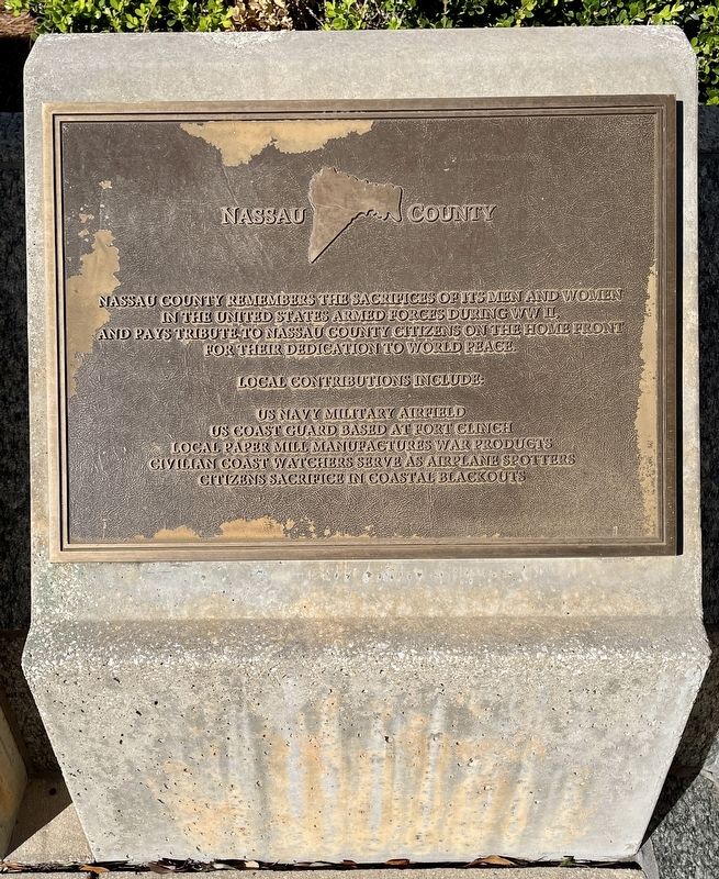 Nassau County Marker image. Click for full size.