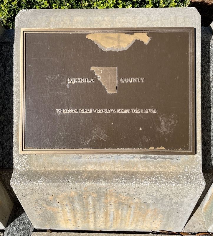 Osceola County Marker image. Click for full size.