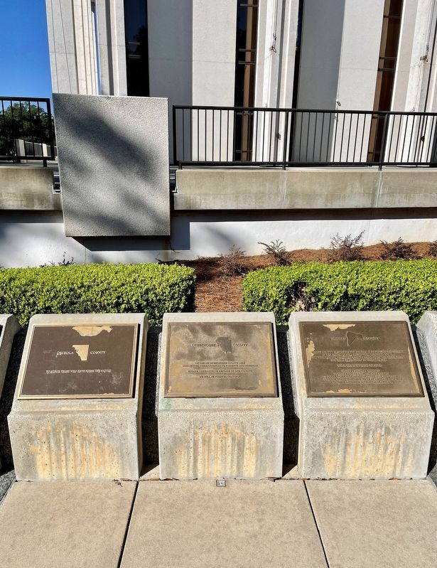 Osceola County Marker (left) image. Click for full size.