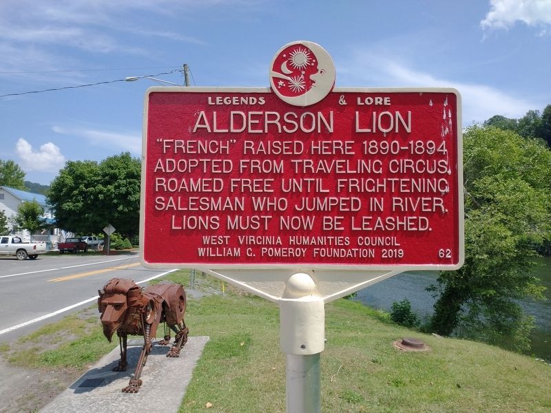Alderson Lion Marker image. Click for full size.
