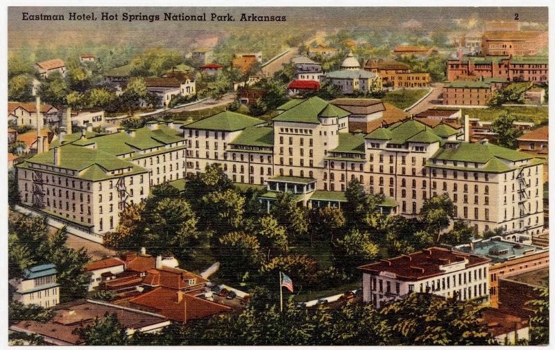 Eastman Hotel Postcard image. Click for full size.