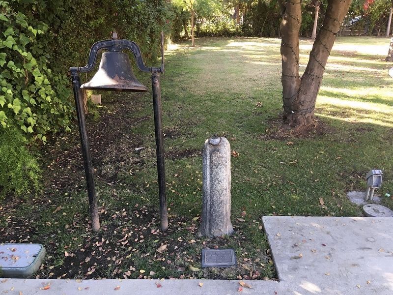 Hitching Post and Marker image. Click for full size.