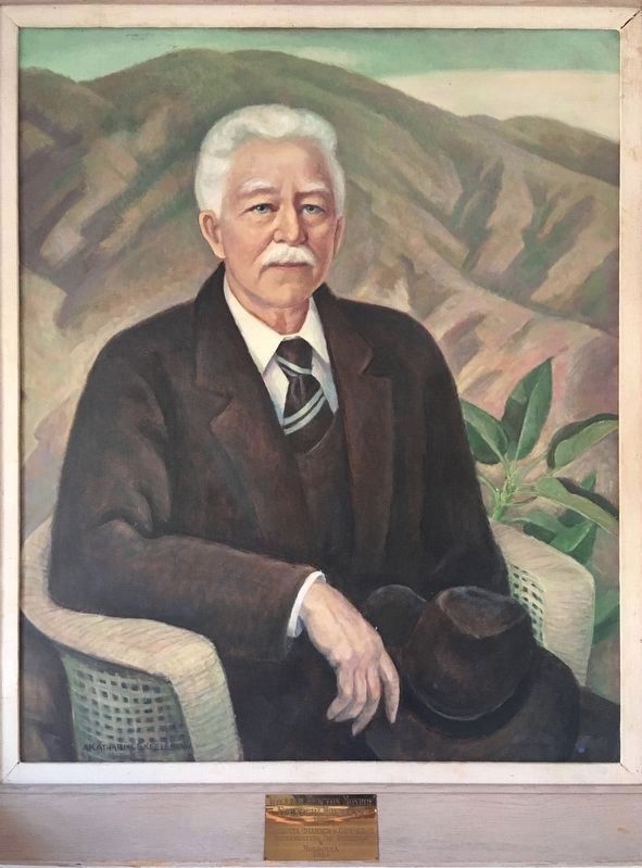 William Newton Monroe - Founder of Monrovia image. Click for full size.