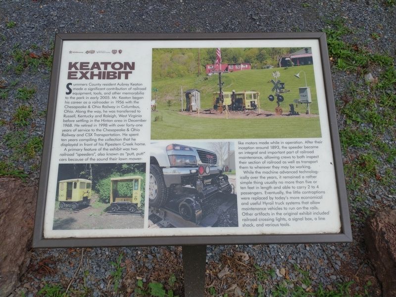 Keaton Exhibit Marker image. Click for full size.