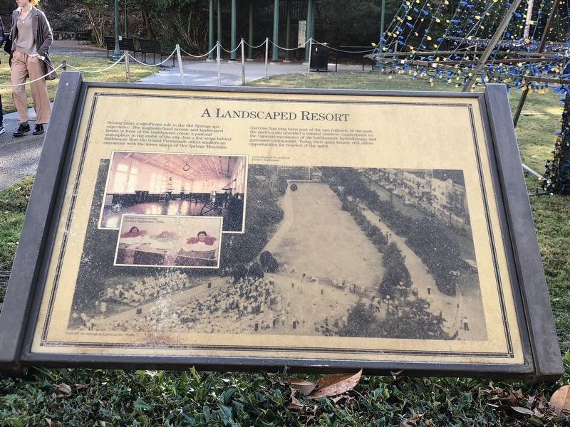 A Landscaped Resort Marker image. Click for full size.
