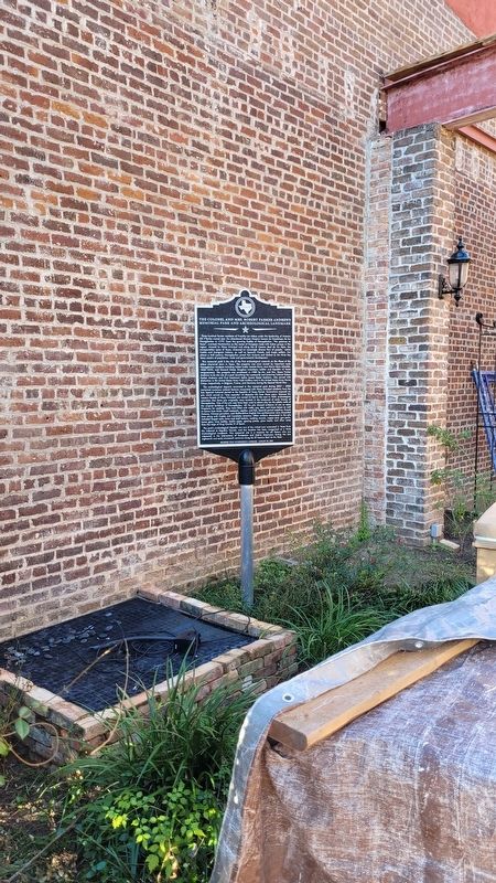The Colonel and Mrs. Robert Parker Andrews Memorial Park and Archeological Landmark Marker. Click for full size. The Colonel and Mrs. Robert Parker Andrews Memorial Park and Archeological Landmark Marker image. Click for full size.