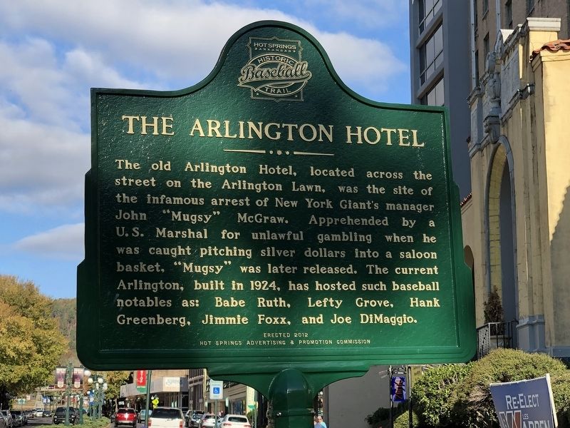 The Arlington Hotel Marker image. Click for full size.
