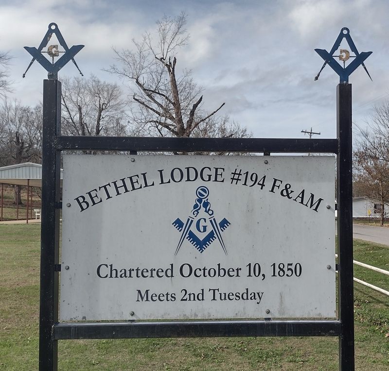 Bethel Masonic Lodge 194 image. Click for full size.