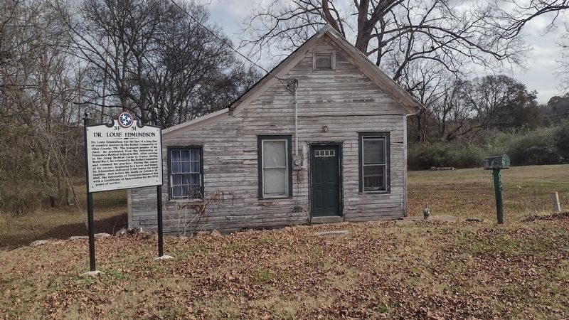 Dr. Louie Edmundson Marker image. Click for full size.