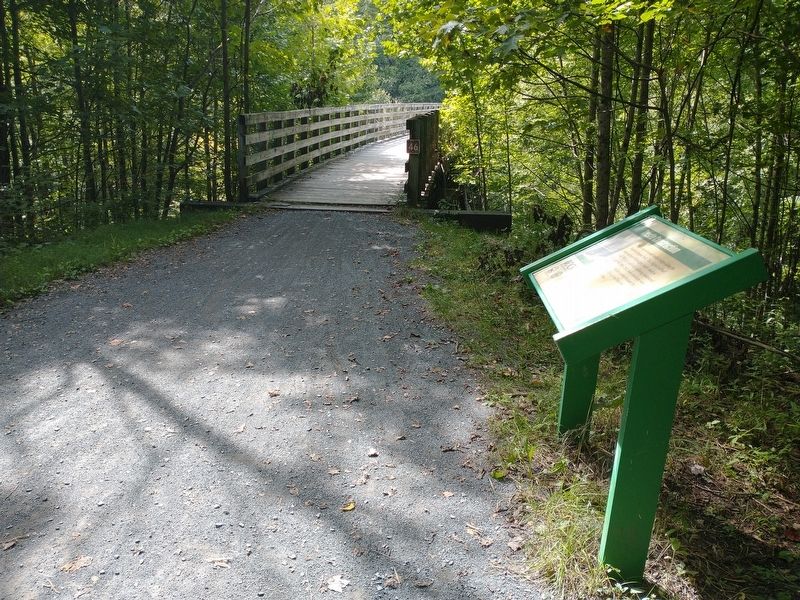 Trestle Construction Marker. Click for full size. Trestle Construction Marker image. Click for full size.