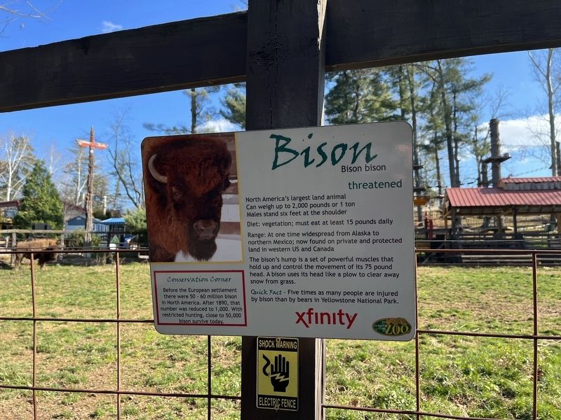 Bison Marker. Click for full size. Bison Marker image. Click for full size.