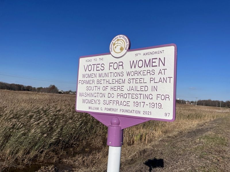 Votes for Women Marker image. Click for full size.