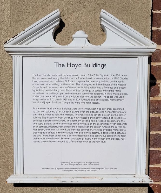The Hoya Buildings Marker image. Click for full size.