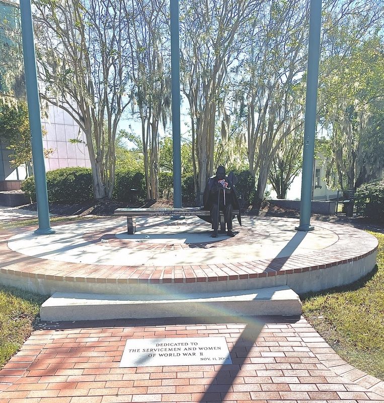 Leon County World War II Memorial image. Click for full size.