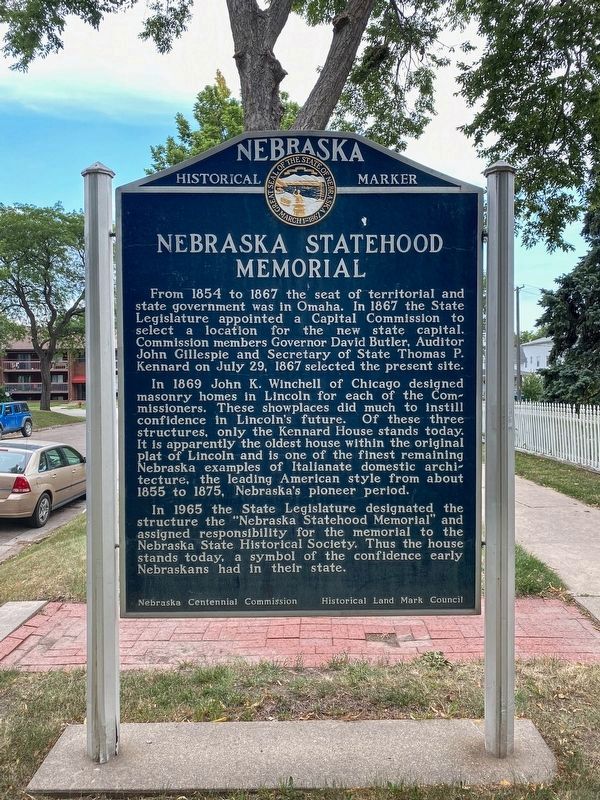 Nebraska Statehood Memorial image. Click for full size.