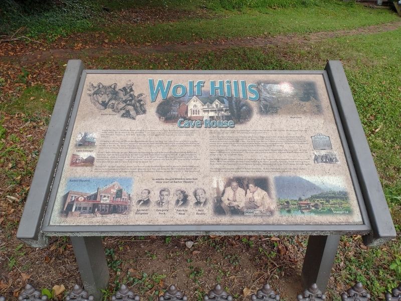 Wolf Hills Cave House Marker image, Touch for more information
