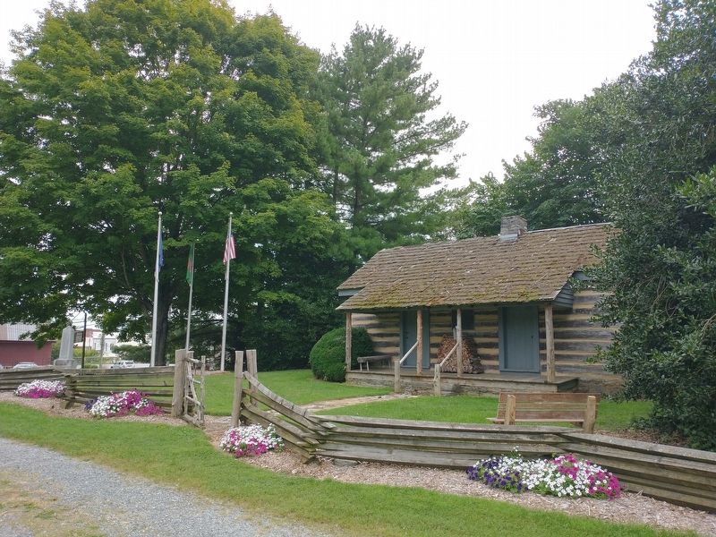 The Cummings Cabin Marker image. Click for full size.