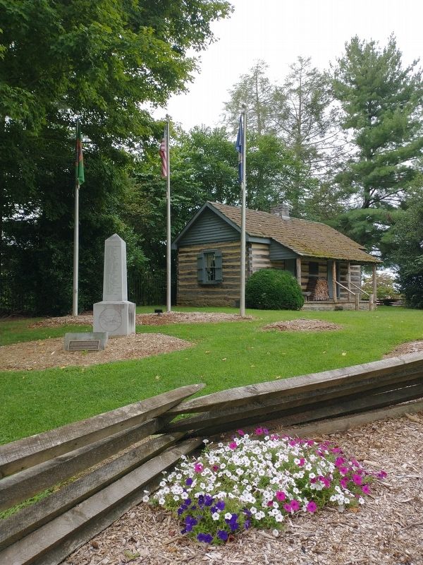 The Cummings Cabin Marker image. Click for full size.