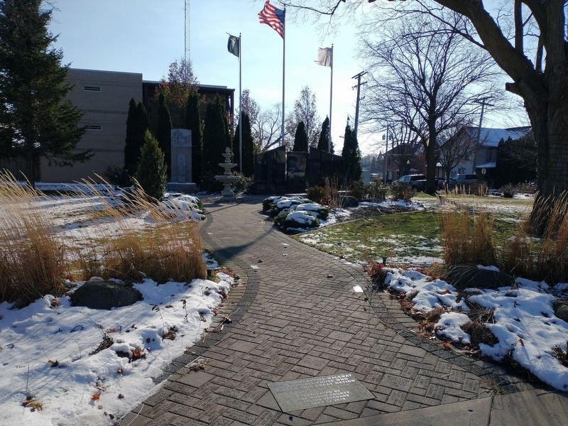 Huron County Veterans Memorial. Click for full size. Huron County Veterans Memorial image. Click for full size.
