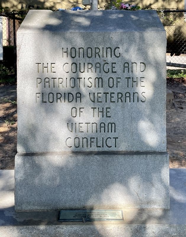 Florida Vietnam Veterans Memorial Marker image. Click for full size.