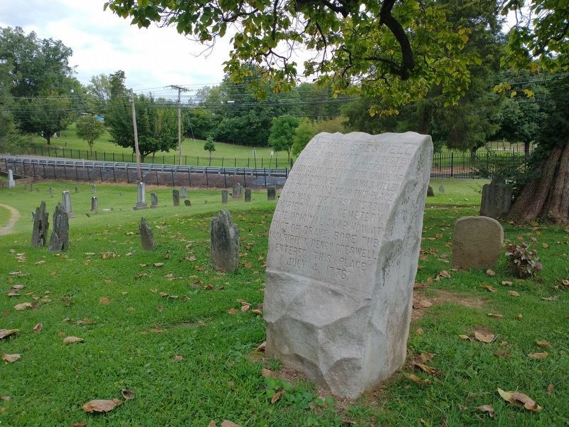 Sinking Spring Cemetery Marker image. Click for full size.