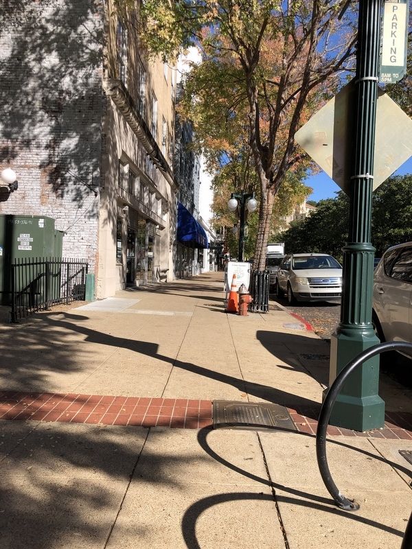 Hot Springs Utility Improvements Marker image. Click for full size.