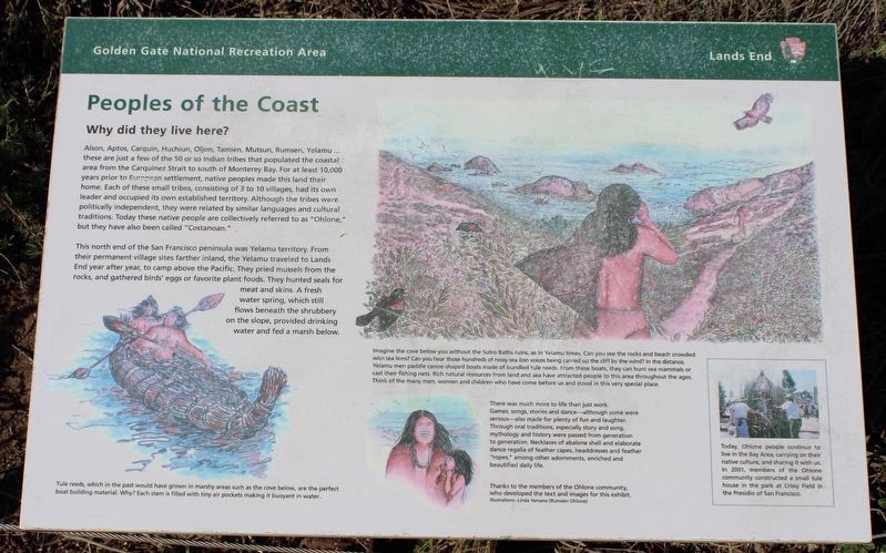 Peoples of the Coast Marker image. Click for full size.