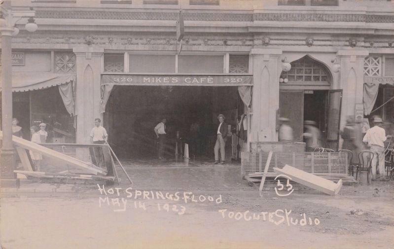 Aftermath of the 1923 Flood image. Click for full size.