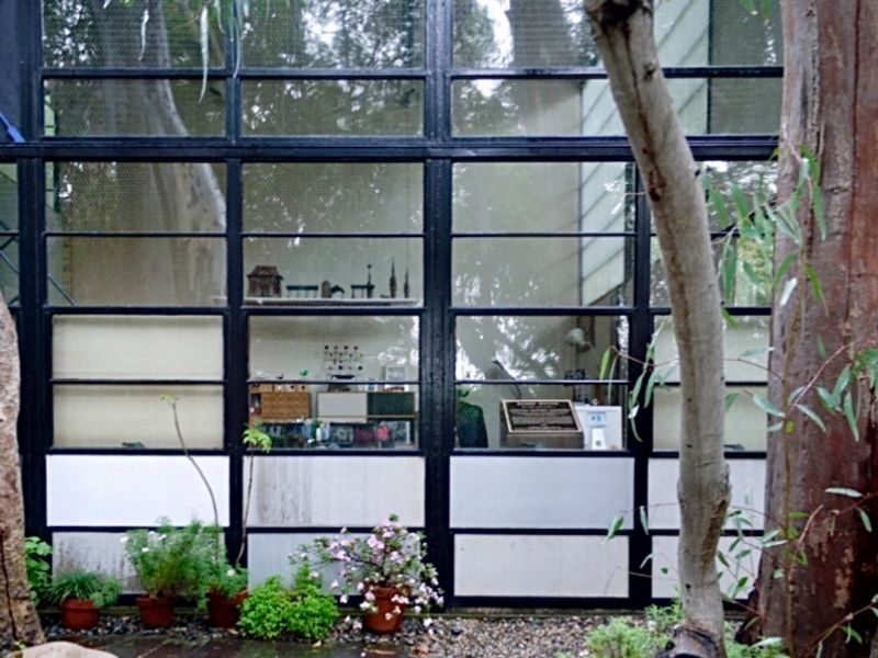 Eames House Marker. Click for full size. Eames House Marker image. Click for full size.