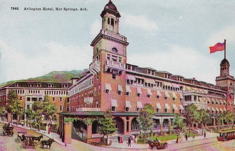 Second Arlington Hotel (1893-1923). Click for full size. Second Arlington Hotel (1893-1923) image. Click for full size.