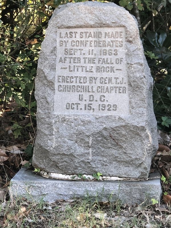 Confederates' Last Stand Marker image. Click for full size.