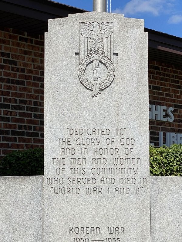 Imlay City Veterans Memorial Marker image. Click for full size.