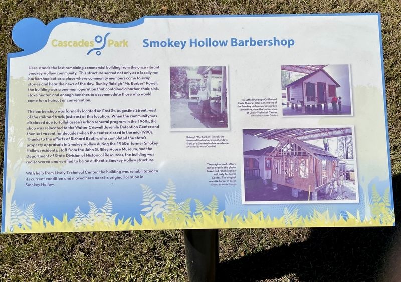 Smokey Hollow Barbershop Marker image. Click for full size.